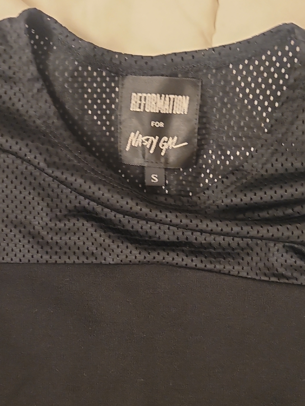 Reformation for Nasty Gal Black Top & Bottoms